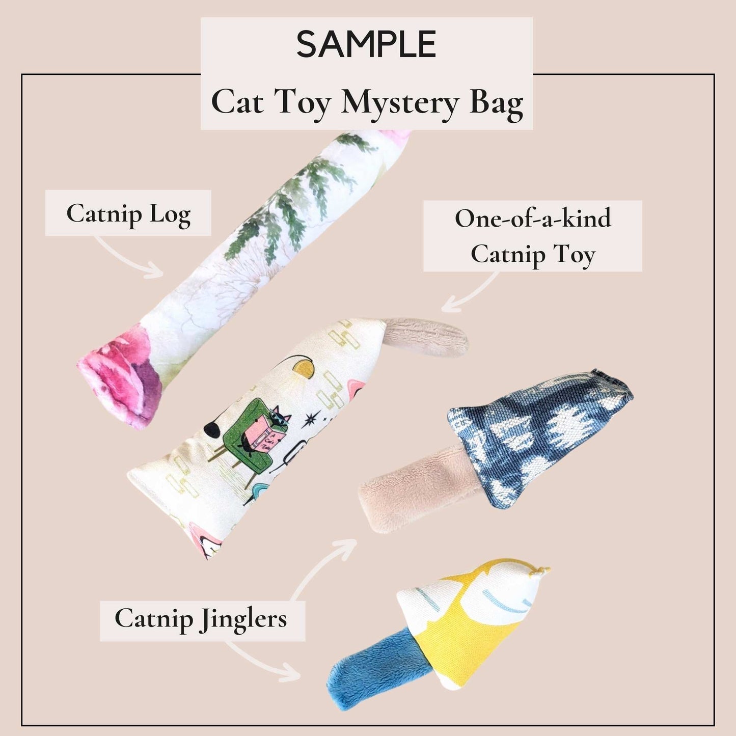 Cat Toy Mystery Bag