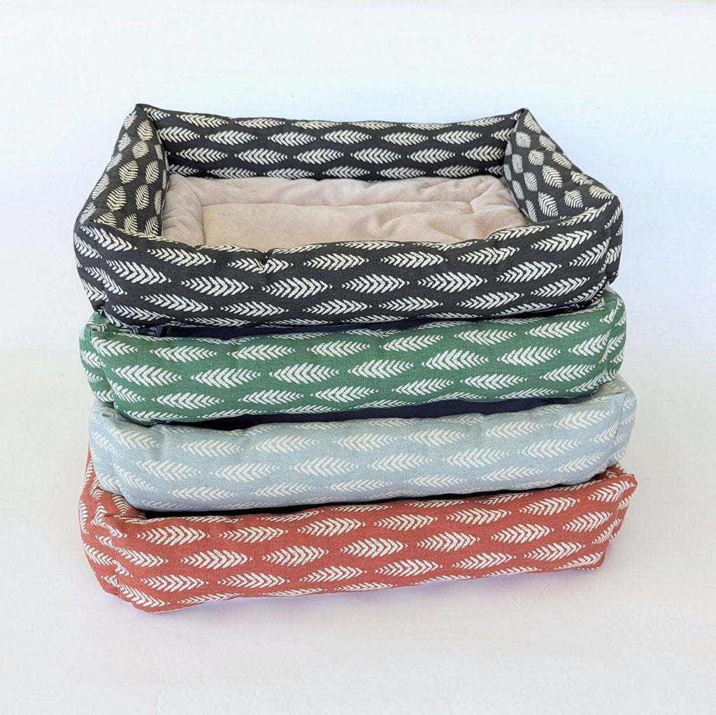 Catnip Cuddler | Fern Block Print