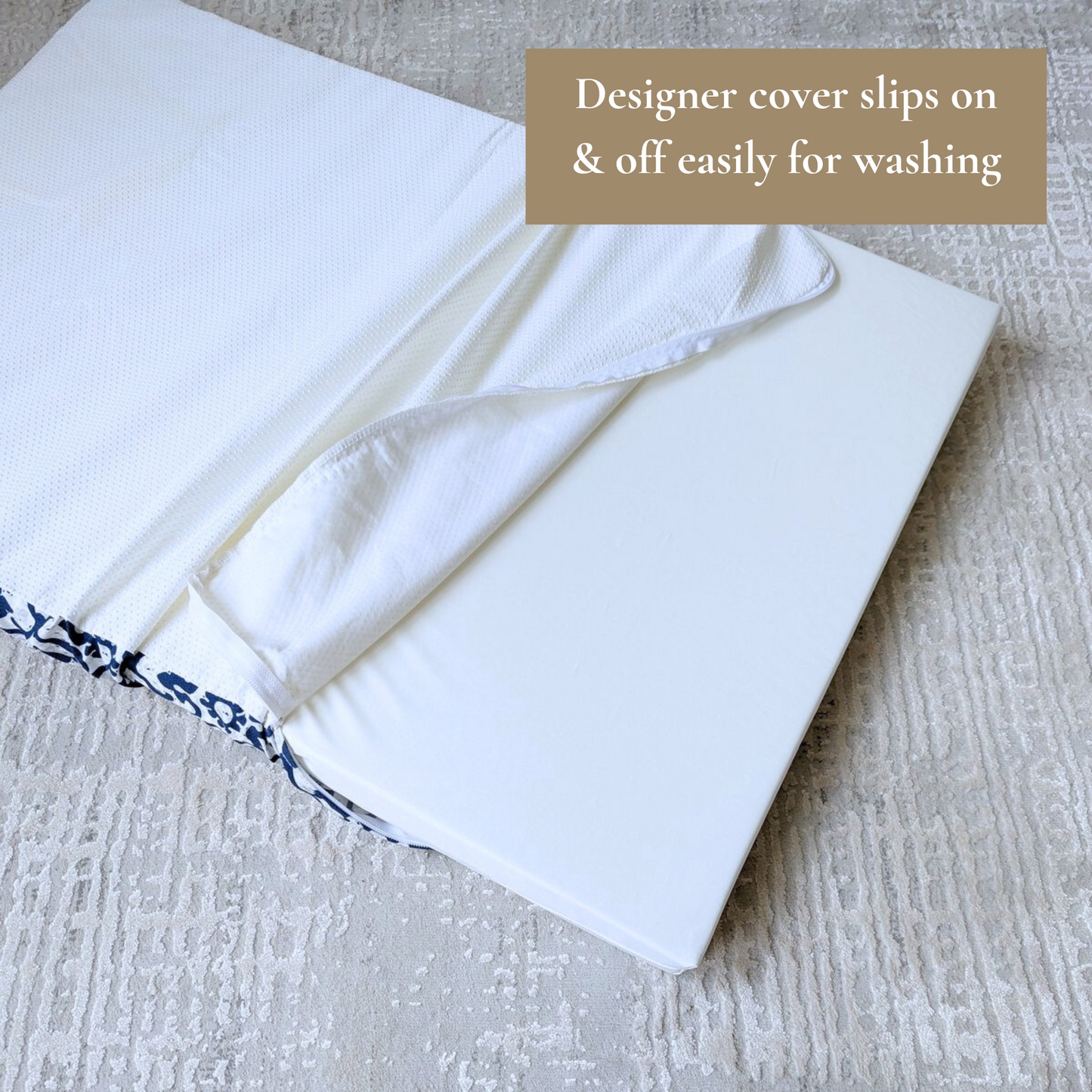 Waterproof Dog Lounger | Night Tropics