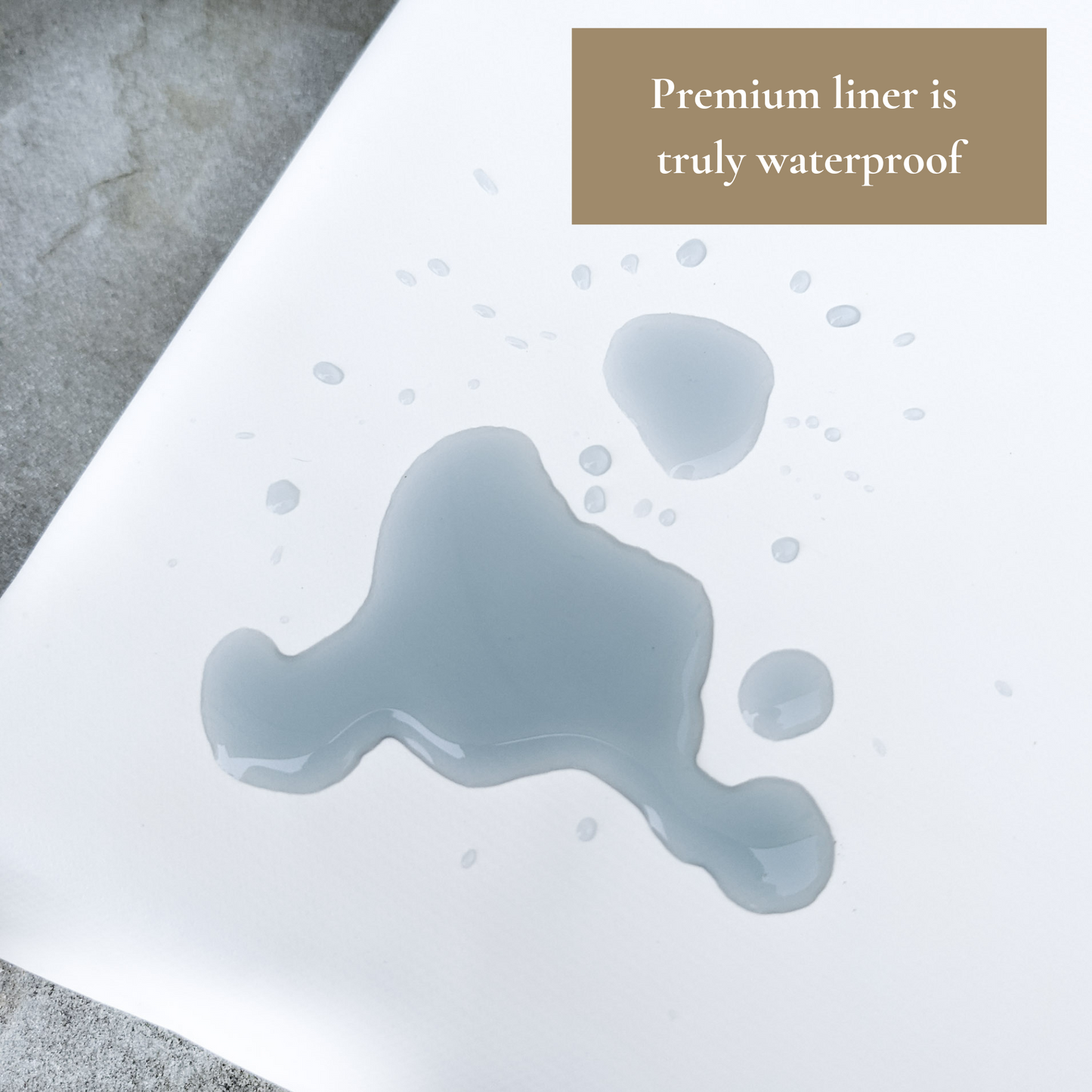 Waterproof Dog Lounger | Navy Mosaic