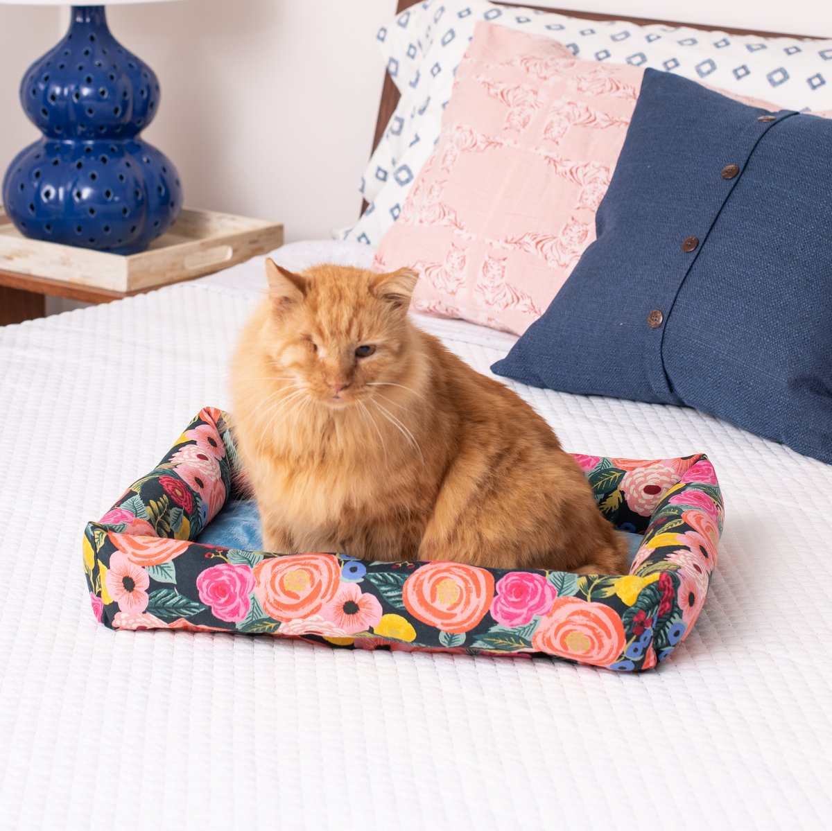 Catnip Cuddler | Rifle Paper Floral