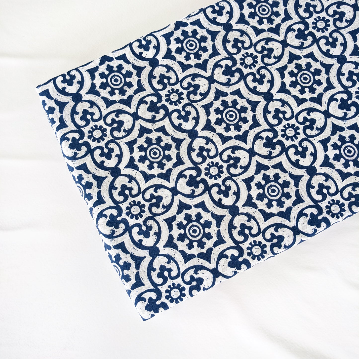 Waterproof Dog Lounger | Navy Mosaic