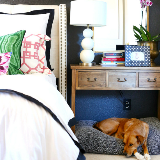 As Seen In: A Colorful Master Bedroom Makeover