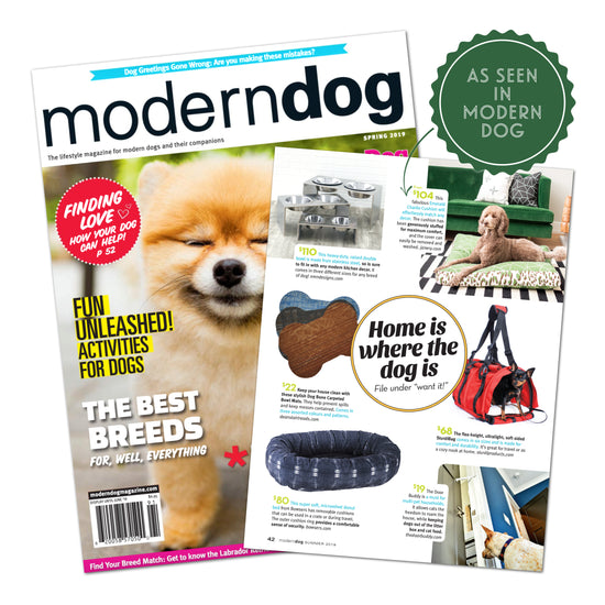 Janery Waterproof Dog Beds in Modern Dog Magazine