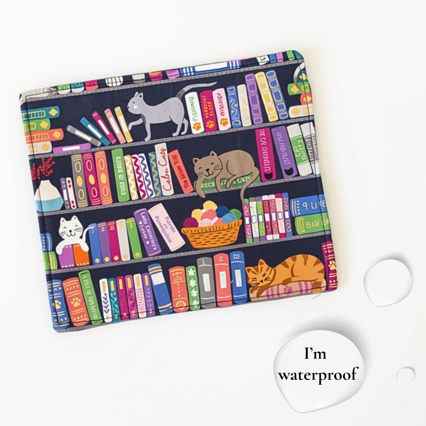 Mug Mat | Library Cats
