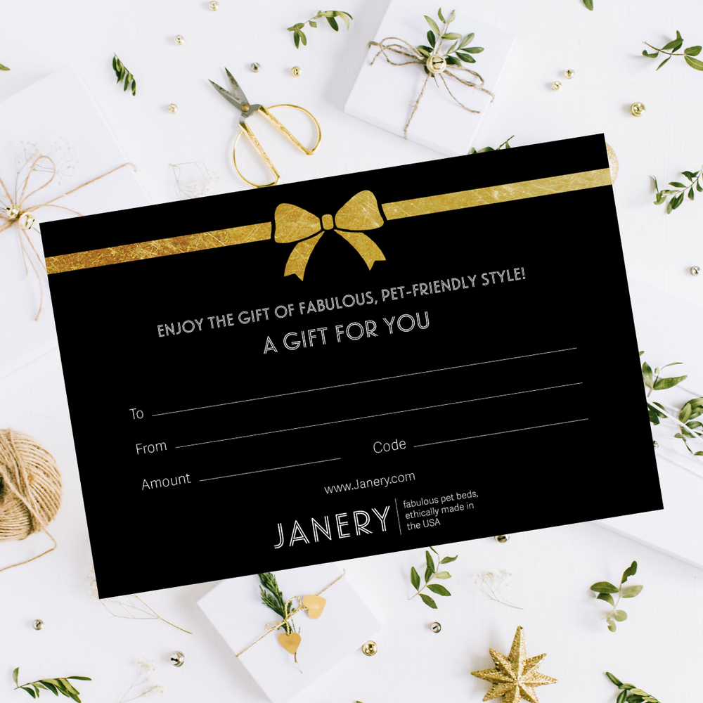 Janery Gift Card | Digital Gift Certificate